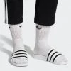Γυναικεία Adidas Originals Adilette Unisex Slides WHITE/NONE/WHITE -Γυναικεία Παπούτσια Κατάστημα adidas originals adilette