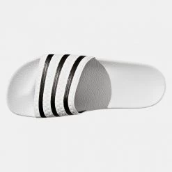 Γυναικεία Adidas Originals Adilette Unisex Slides WHITE/NONE/WHITE -Γυναικεία Παπούτσια Κατάστημα adidas originals adilette 2