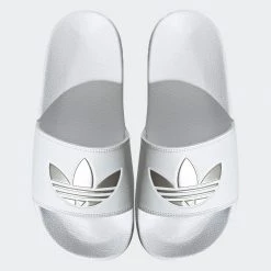 Adidas Originals Adilette Lite Γυναικεία Slides FTWWHT/FTWWHT/MSILVE