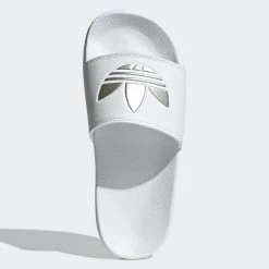 Adidas Originals Adilette Lite Γυναικεία Slides FTWWHT/FTWWHT/MSILVE -Γυναικεία Παπούτσια Κατάστημα adidas originals adilette lite w 37