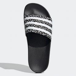 Γυναικεία Adidas Originals Adilette Γυναικείες Παντόφλες CBLACK/CWHITE/CBLACK -Γυναικεία Παπούτσια Κατάστημα adidas originals adilette w 28