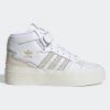 Adidas Originals Forum Bonega Mid Γυναικεία Μποτάκια FTWWHT/ORBGRY/CBROWN -Γυναικεία Παπούτσια Κατάστημα adidas originals forum bonega mid w