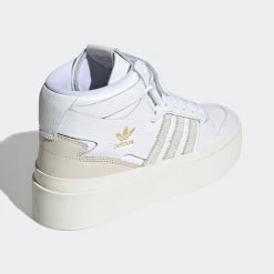 Adidas Originals Forum Bonega Mid Γυναικεία Μποτάκια FTWWHT/ORBGRY/CBROWN -Γυναικεία Παπούτσια Κατάστημα adidas originals forum bonega mid w 5