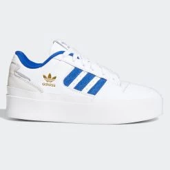 Adidas Originals Forum Bonega Γυναικεία Παπούτσια FTWWHT/ROYBLU/GOLDMT