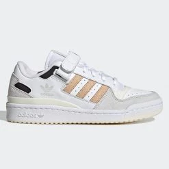 Adidas Originals Forum Low Γυναικεία Παπούτσια FTWWHT/MAGBEI/CBLACK