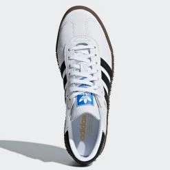 Adidas Originals Sambarose Γυναικεία Platform Παπούτσια FTWWHT/CBLACK/GUM5 -Γυναικεία Παπούτσια Κατάστημα adidas originals sambarose platform shoes 3