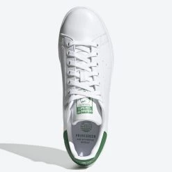Γυναικεία Adidas Originals Stan Smith Unisex Παπούτσια FTWWHT/FTWWHT/GREEN -Γυναικεία Παπούτσια Κατάστημα adidas originals stan smith 10