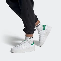 Adidas Originals Stan Smith Bonega Γυναικεία Παπούτσια FTWWHT/FTWWHT/GREEN -Γυναικεία Παπούτσια Κατάστημα adidas originals stan smith bonega w 33