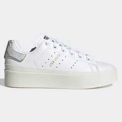 Adidas Originals Stan Smith Bonega Γυναικεία Παπούτσια FTWWHT/FTWWHT/GOLDMT