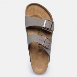 Ανδρικά Birkenstock Bs Classic Arizona Unisex Σανδάλια STONE 15 Ανδρικά Birkenstock Bs Classic Arizona Unisex Σανδάλια STONE -Γυναικεία Παπούτσια Κατάστημα birkenstock bs classic arizona bfbc stone regular 4