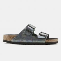Birkenstock Arizona Vegan Γυναικεία Σανδάλια IRIDESCENT BLACK