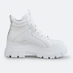 Γυναικεία Buffalo Aspha Γυναικείες Μπότες WHITE -Γυναικεία Παπούτσια Κατάστημα buffalo 12 435 aspha nc mid 19