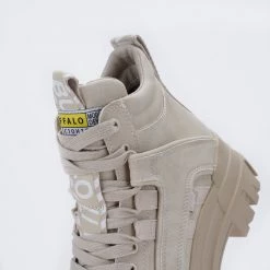 Γυναικεία Buffalo Aspha Γυναικείες Μπότες BEIGE -Γυναικεία Παπούτσια Κατάστημα buffalo 12 435 aspha nc mid 4