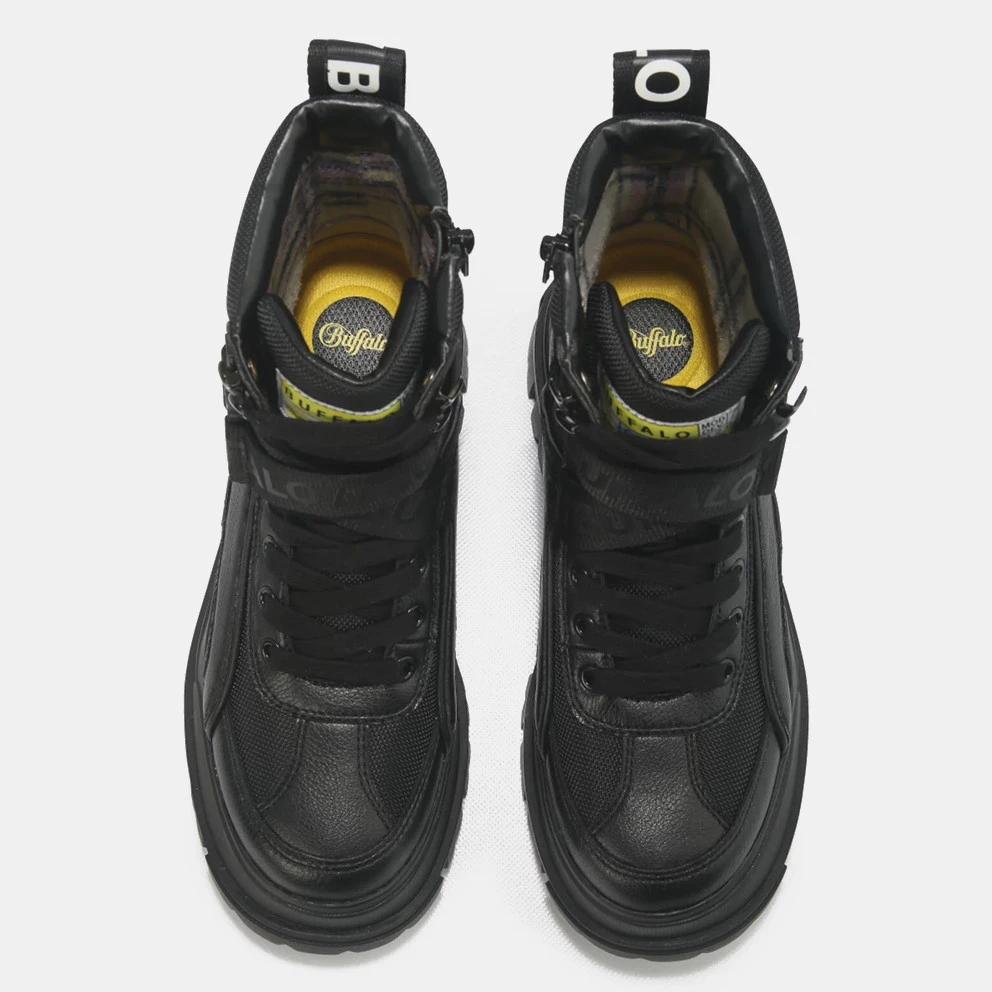 Buffalo Aspha Com1 Γυναικεία Μποτάκια Black 6 Buffalo Aspha Com1 Γυναικεία Μποτάκια Black - Image 4