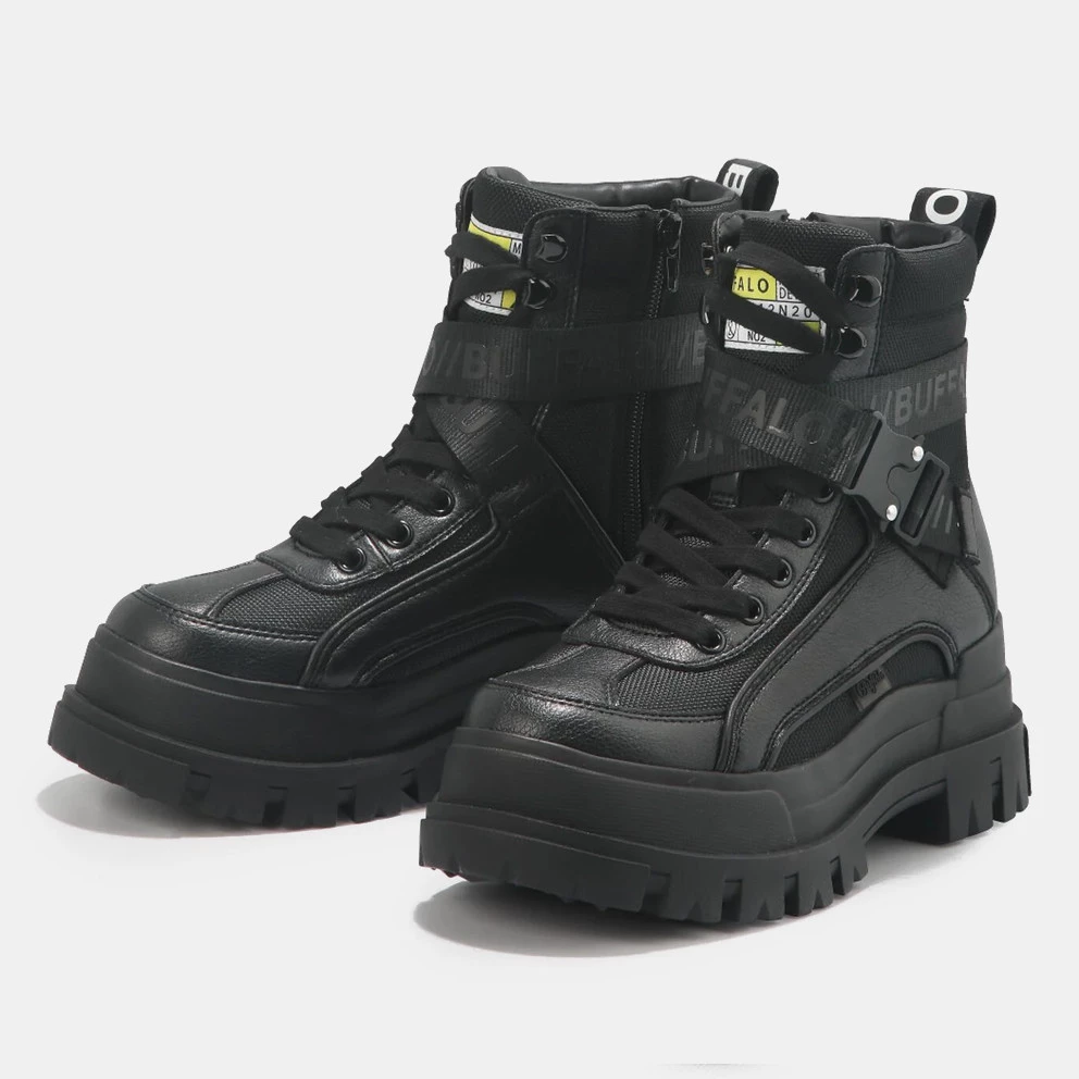 Buffalo Aspha Com1 Γυναικεία Μποτάκια Black 7 Buffalo Aspha Com1 Γυναικεία Μποτάκια Black - Image 5