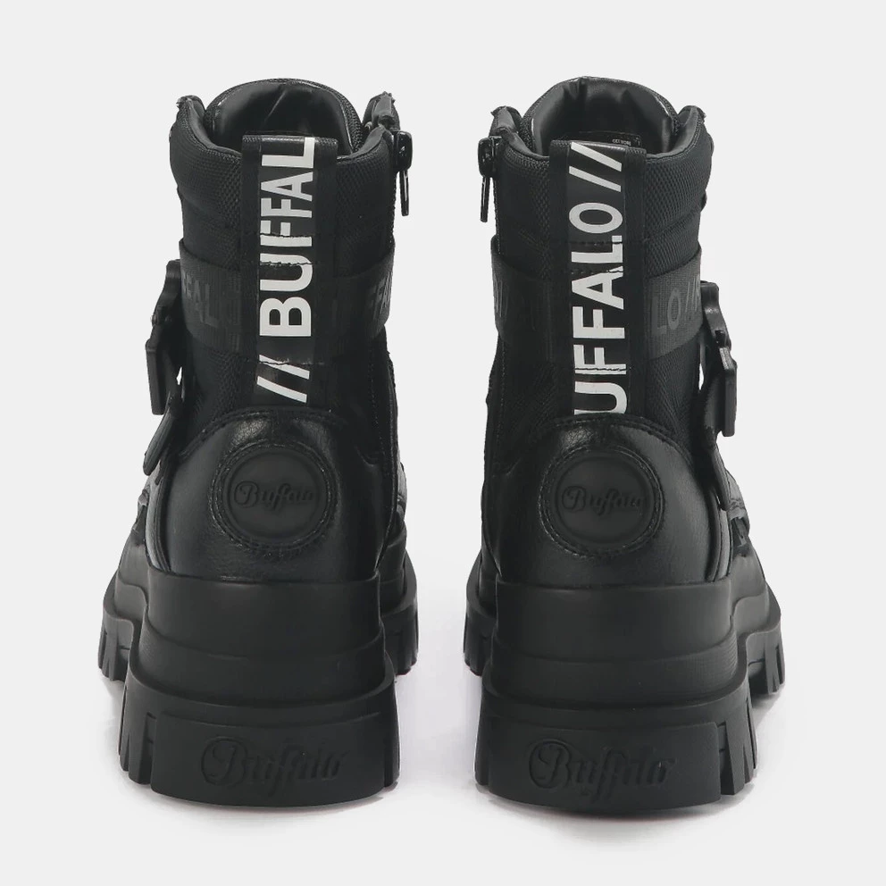 Buffalo Aspha Com1 Γυναικεία Μποτάκια Black 8 Buffalo Aspha Com1 Γυναικεία Μποτάκια Black - Image 6