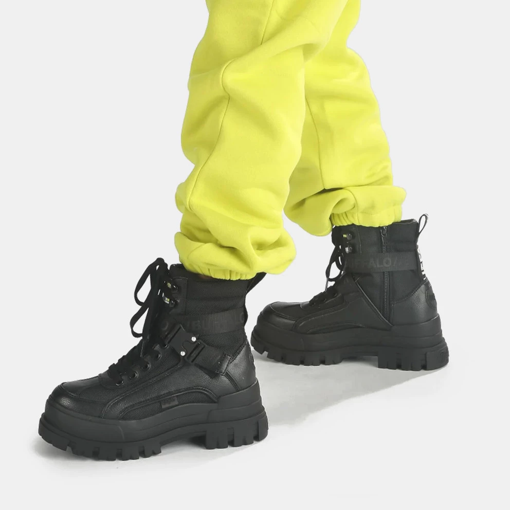 Buffalo Aspha Com1 Γυναικεία Μποτάκια Black 9 Buffalo Aspha Com1 Γυναικεία Μποτάκια Black - Image 7