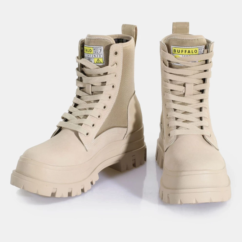 Buffalo Aspha Com2 Mid Γυναικεία Μποτάκια CREAM 7 Buffalo Aspha Com2 Mid Γυναικεία Μποτάκια CREAM - Image 5