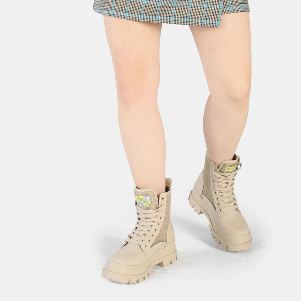 Buffalo Aspha Com2 Mid Γυναικεία Μποτάκια CREAM 9 Buffalo Aspha Com2 Mid Γυναικεία Μποτάκια CREAM - Image 7
