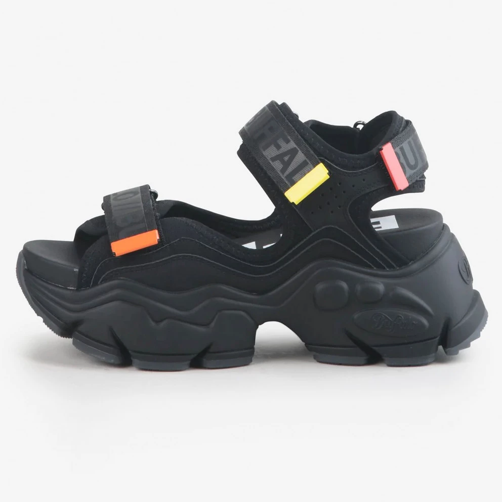 Buffalo Binary 0 Γυναικεία Σανδάλια BLACK 4 Buffalo Binary 0 Γυναικεία Σανδάλια BLACK - Image 2