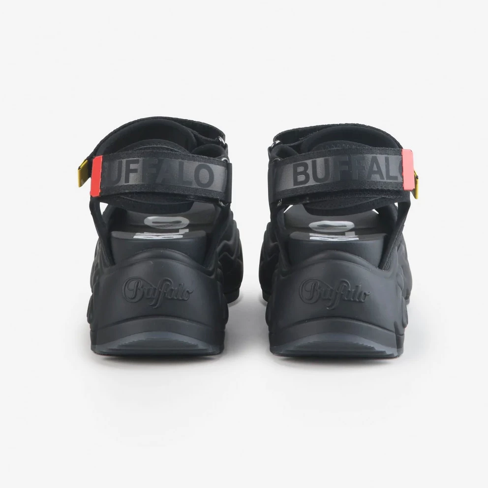 Buffalo Binary 0 Γυναικεία Σανδάλια BLACK 9 Buffalo Binary 0 Γυναικεία Σανδάλια BLACK - Image 7
