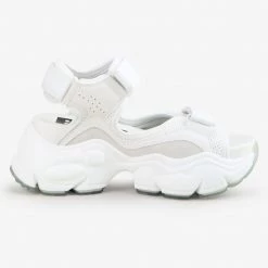 Buffalo Binary 0 Γυναικεία Σανδάλια WHITE -Γυναικεία Παπούτσια Κατάστημα buffalo binary 0 18