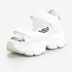 Buffalo Binary 0 Γυναικεία Σανδάλια WHITE -Γυναικεία Παπούτσια Κατάστημα buffalo binary 0 20