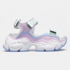 Buffalo Binary 0 Δίπατα Γυναικεία Σανδάλια MULTI