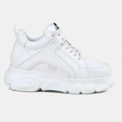 Buffalo Corin Γυναικεία Παπούτσια WHITE