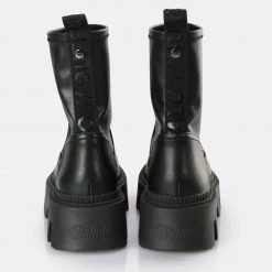 Γυναικεία Buffalo Flora Sockboot Γυναικείες Μπότες BLACK 14 Γυναικεία Buffalo Flora Sockboot Γυναικείες Μπότες BLACK -Γυναικεία Παπούτσια Κατάστημα buffalo flora sockboot 12