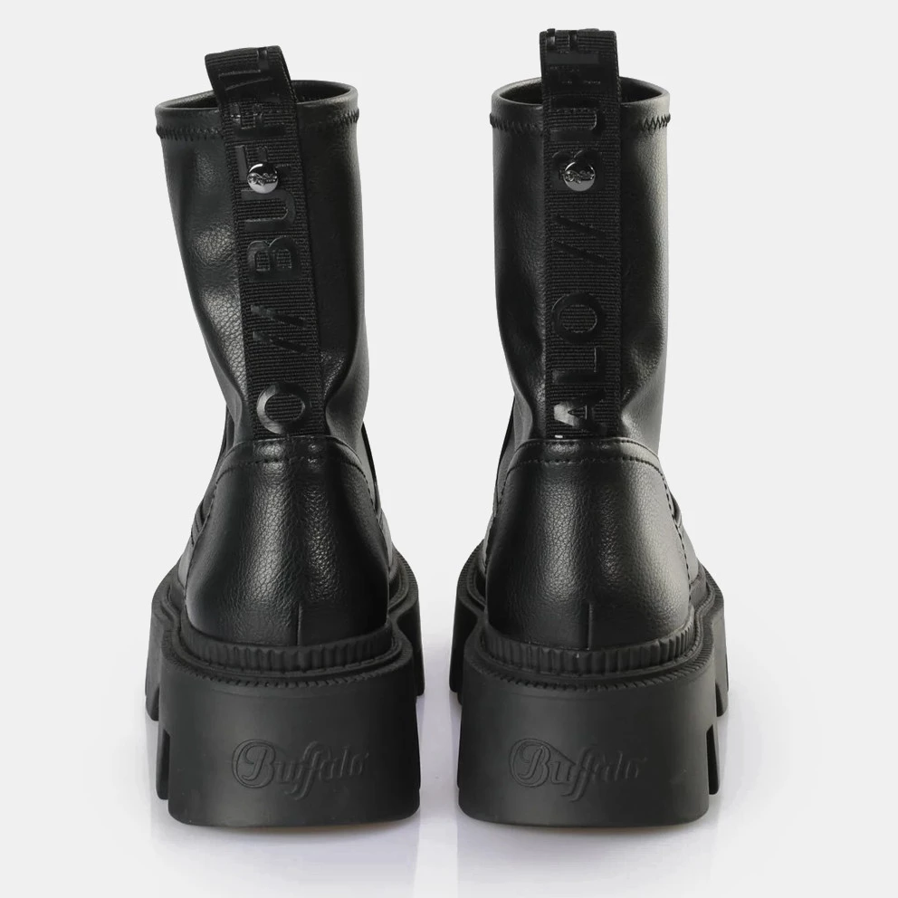 Γυναικεία Buffalo Flora Sockboot Γυναικείες Μπότες BLACK 8 Γυναικεία Buffalo Flora Sockboot Γυναικείες Μπότες BLACK - Image 6