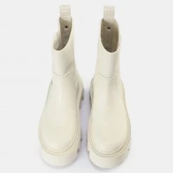 Γυναικεία Buffalo Flora Sockboot Γυναικείες Μπότες CREAM 13 Γυναικεία Buffalo Flora Sockboot Γυναικείες Μπότες CREAM -Γυναικεία Παπούτσια Κατάστημα buffalo flora sockboot 4