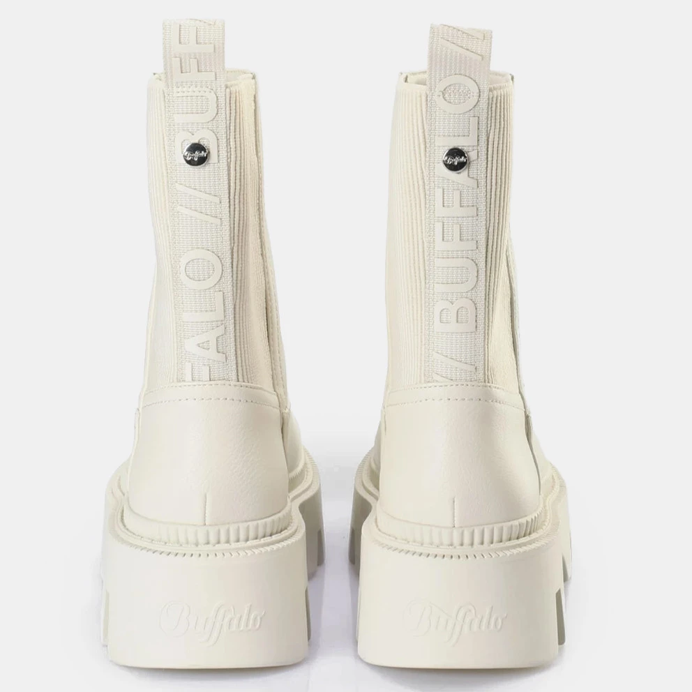 Γυναικεία Buffalo Flora Sockboot Γυναικείες Μπότες CREAM 8 Γυναικεία Buffalo Flora Sockboot Γυναικείες Μπότες CREAM - Image 6