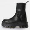 Γυναικεία Buffalo Flora Sockboot Γυναικείες Μπότες BLACK -Γυναικεία Παπούτσια Κατάστημα buffalo flora sockboot 7