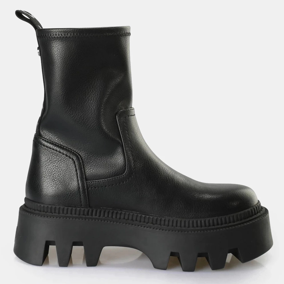 Γυναικεία Buffalo Flora Sockboot Γυναικείες Μπότες BLACK 4 Γυναικεία Buffalo Flora Sockboot Γυναικείες Μπότες BLACK - Image 2