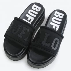 Buffalo Radiance Γυναικεία Slides Black -Γυναικεία Παπούτσια Κατάστημα buffalo radiance 6