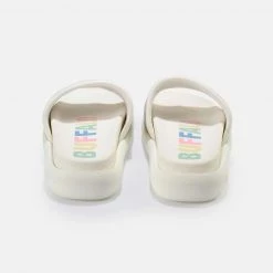 Buffalo Rey Γυναικεία Slides WHITE -Γυναικεία Παπούτσια Κατάστημα buffalo rey 11