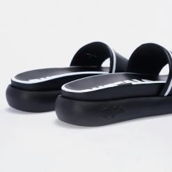 Buffalo Rey Γυναικεία Slides Black -Γυναικεία Παπούτσια Κατάστημα buffalo rey 18