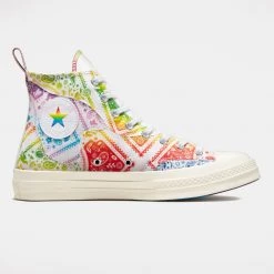 Converse Chuck 70 Pride Γυναικεία Παπούτσια 159-WHITE/MULTI