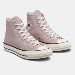 Γυναικεία Converse Chuck 70 Vintage Unisex Μποτάκια STONE MAUVE/EGRET/BLACK -Γυναικεία Παπούτσια Κατάστημα converse chuck 70 pastel polyester 3