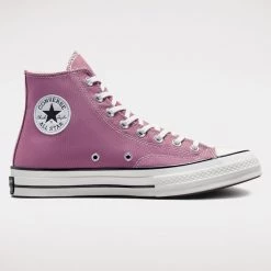 Γυναικεία Converse Chuck 70 Unisex Μποτάκια PINK AURA/EGRET/BLACK