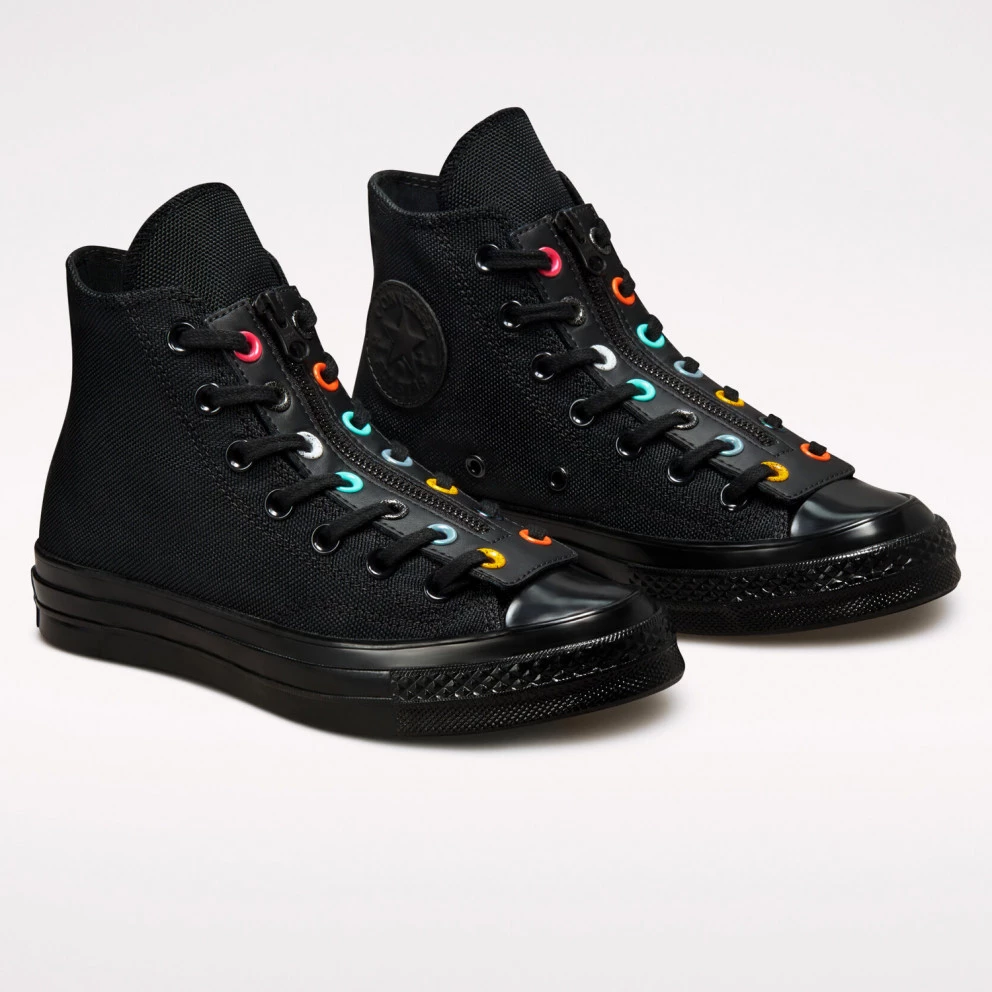 Converse Chuck 70 Zip Γυναικεία Μποτάκια BLACK/ELECTRIC AQUA 6 Converse Chuck 70 Zip Γυναικεία Μποτάκια BLACK/ELECTRIC AQUA - Image 4