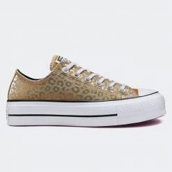 Converse Chuck Taylor All Star Lift Γυναικεία Παπούτσια GOLD/BLACK/WHITE