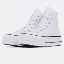 Converse Chuck Taylor All Star Γυναικεία Platform Παπούτσια WHITE WHITE -Γυναικεία Παπούτσια Κατάστημα converse chuck taylor all star lift 29