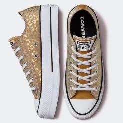 Converse Chuck Taylor All Star Lift Γυναικεία Παπούτσια GOLD/BLACK/WHITE -Γυναικεία Παπούτσια Κατάστημα converse chuck taylor all star lift 3