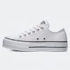 Converse Chuck Taylor All Star Clean Leather Γυναικεία Platform Παπούτσια WHITE WHITE -Γυναικεία Παπούτσια Κατάστημα converse chuck taylor all star lift cle
