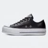 Converse Chuck Taylor All Star Clean Leather Γυναικεία Platform Παπούτσια DARK BLUE-BLACK BLACK -Γυναικεία Παπούτσια Κατάστημα converse chuck taylor all star lift cle 6