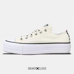 Converse Chuck Taylor All Star Lift Polka Dot Γυναικεία Παπούτσια EGRET/BLACK/WHITE