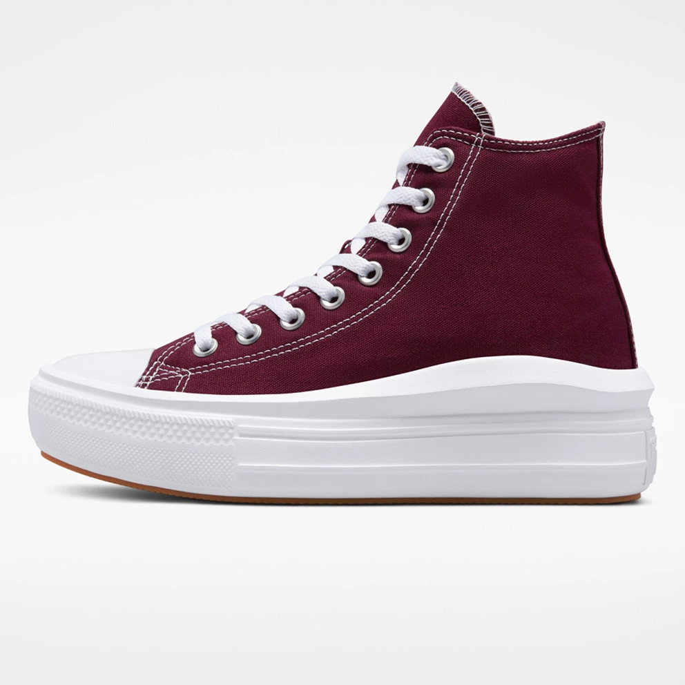 Converse Chuck Taylor All Star Move High Top Γυναικεία Παπούτσια DARK BEETROOT/WHITE/WHITE 4 Converse Chuck Taylor All Star Move High Top Γυναικεία Παπούτσια DARK BEETROOT/WHITE/WHITE - Image 2