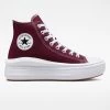 Converse Chuck Taylor All Star Move High Top Γυναικεία Παπούτσια DARK BEETROOT/WHITE/WHITE -Γυναικεία Παπούτσια Κατάστημα converse chuck taylor all star move canvas platfor